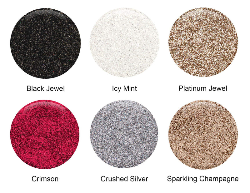GLITTIES - Sparkling Champagne - Cosmetic Grade Extra Fine (.006") Loose Glitter Powder Safe for Skin! Perfect for Makeup, Body Tattoos, Face, Hair, Lips, Soap, Lotion, Nail Art - (30 Gram Jar) Glitties
