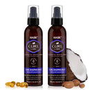 HASK CURL CARE Curl Shaping Jelly 2 Piece Bundle- vegan formula, cruelty free, color safe, gluten-free, sulfate-free, paraben-free HASK