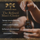 The Gentlemen's Premium Beard Oil - Conditioner Softener - All Natural Fragrance Free - Softens, Strengthens and Promotes Beard & Mustache Growth - Leave In Conditioner Moisturizes Skin The Gentlemen's Beard Store