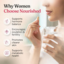 Nourished 40:1 Myo & D-Chiro Inositol Supplement for Women - 120 Capsules Infinity Warehouse