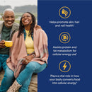 Puritan's Pride Premium Ultra Mega Biotin 10,000mcg, Dietary Supplement for Healthy Hair, Skin, Nails, and Energy Metabolism Support, 100 Day Supply, 50 Rapid Release Softgels, 2 Pack Infinity Warehouse