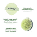 EcoTools Indulgent Bath Kit with Bubble Bath With Dry Body Brush/Loofah Bath Sponge and Peppermint Essential Oil, white, 1 Oz EcoTools Store