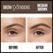 Maybelline New York Brow Extensions Fiber Pomade Crayon Eyebrow Makeup, 257 Medium Brown Maybelline New York