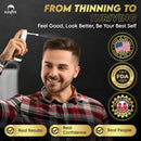 Elevate Hair Regrowth Treatment 5% Minoxidil Spray for Men - Clinically Proven Formula Fast Absorbing for Hair Loss and Growth Unscented Topical Hair Spray for Thinning & Balding Hair - Made in USA Infinity Warehouse