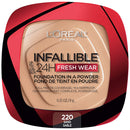 L'Oreal Paris Infallible Fresh Wear Foundation in a Powder, Up to 24H Wear, Sand, 0.31 oz. L'Oreal Paris Store
