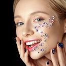 AD Beads 2300 Pcs Top Quality Flatback Rhinestone Around assortment size Plus 100 total in 10 different shapes AD Beads