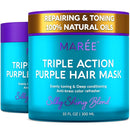MAREE Purple Deep Conditioning Hair Mask for Damaged Hair & Blonde Toner Infinity Warehouse