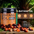 Unrefined Batana Oil for Hair Growth, Dr. Sebi Raw Batana Oil from Honduras, Hair Mask Hair Growth oil with Organic and Natural Ingredients, Mocha, 4.06 fl oz Infinity Warehouse
