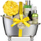 Spa Gift Baskets For Women - Luxury Bath Set With Rose Oil & Orchid - Spa Kit Includes Body Wash, Bubble Bath, Lotion, Body Butter, Soap, Body Spray, Shower Puff, and Towel
