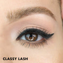 MoxieLash - Classy Lash - Set of Premium Magnetic Eyelashes - Natural, Silk Lashes for Monolid Eye-Shapes - Liner Sold Separately MoxieLash