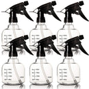 Youngever 6 Pack Empty Plastic Spray Bottles, Spray Bottles for Hair and Cleaning Solutions (12 Ounce) Youngever
