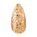 GoldFinger Ready-to-Wear Gel Manicure Colorful Nails Wear Comfortable 24 Nails GF (GF93) Goldfinger