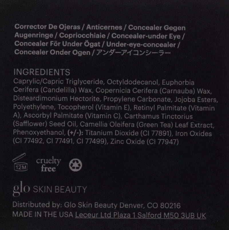 Glo Skin Beauty Under Eye Concealer Duo, Custom Blend Corrects & Conceals Dark Circles, Wrinkles and Redness, Talc Free Formula for All Skin Types Glo Skin Beauty