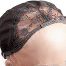 Bella Hair Breathable Lace Front Wig Cap for Making Wigs with Adjustable Straps and Combs Swiss Lace Black Medium Size Bella Hair Store