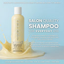 SIMPLY SMOOTH Xtend Keratin Replenishing Shampoo | Sulfate-Free Smoothing & Softening Cleanser | Restore & Strengthen Damaged Hair | Color Safe, pH Balanced, Salon Formula | 8.5 oz Infinity Warehouse