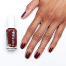 essie expressie Quick-Dry Vegan Nail Polish, Not So Low-Key, Blackened Burgundy, 0.33 Ounce essie