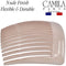 Camila Paris CP2912 French Side Combs Large 2 Pack Curved, Nude Flexible Durable Cellulose Hair Combs, Strong Hold Grip Hair Clips for Women, No Slip Styling Girls Hair Accessories, Made in France Camila Store