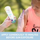 Aveeno Kids Continuous Protection Zinc Oxide Mineral Sunscreen Lotion for Children's Sensitive Skin with Broad Spectrum SPF 50, Tear-Free, Sweat- & Water-Resistant, Non-Greasy, 3 fl. oz Aveeno