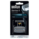 Braun 5S Series 5 Electric Shaver Replacement Foil & Cassette Cartridge, Silver Braun