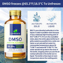 DMSO 99.9% Pharma Grade, Pure Liquid Dimethyl Sulfoxide 8 fl.oz in Glass Bottle, Non-Diluted, Low Odor Infinity Warehouse
