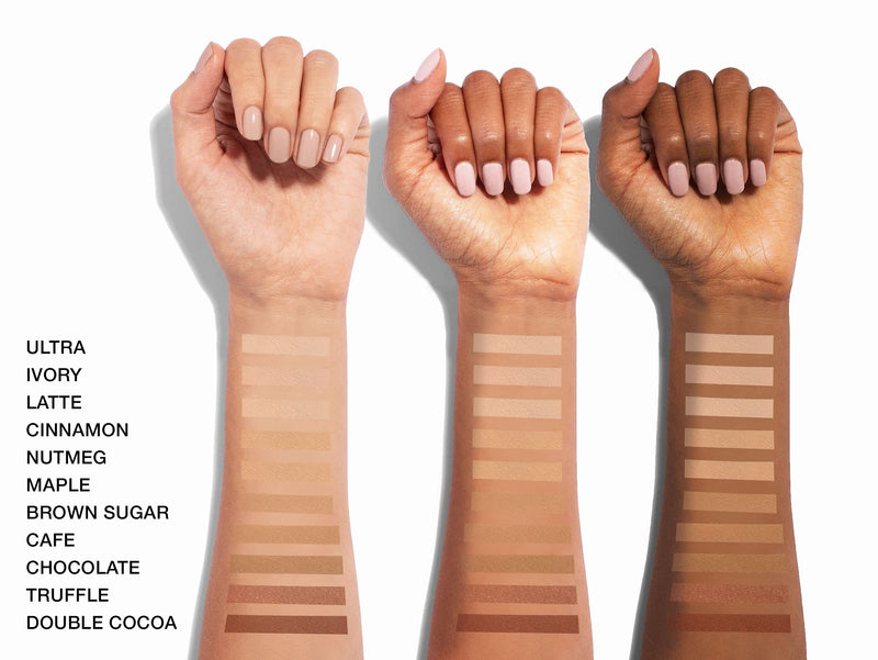 bellapierre 5-in-1 Compact Mineral Foundation SPF 15 | All-Natural Vegan & Cruelty Free Full Coverage Concealer | Hypoallergenic & Safe for All Skin Types | Oil & Talc Free - 0.35 Oz Ivory bellapierre