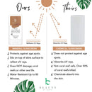 Mineral Sunscreen Stick - Zinc Oxide Sunscreen Lotion Stick, Best Sun Protection Travel Sunscreen Face and Body, Reef Safe Sunscreen, Natural Sunscreen Lotion Stick (Tinted) (Chestnut) Beauty by Earth