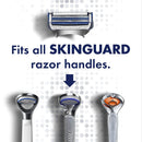 Gillette SkinGuard Mens Razor Blade Refills, 12 Count, Designed for Men with Skin Irritation Gillette
