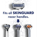 Gillette SkinGuard Mens Razor Blade Refills, 12 Count, Designed for Men with Skin Irritation Gillette