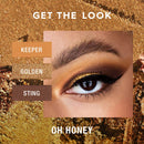 Urban Decay Naked Honey Eyeshadow Palette, 12 Golden Neutral Shades - Ultra-Blendable, Rich Colors with Velvety Texture - Set Includes Mirror & Double-Ended Makeup Brush URBAN DECAY