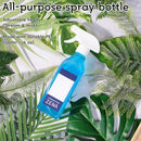 Zena Empty Clear Spray Bottle 16 oz. Great for Cleaning Solution, Essential Oils, Gardening, Hair Care. Adjustable Heads from Mist to Stream. Includes 4 beautiful labels (Pack of 2 / Cuboid) Zena