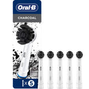 Oral-B Charcoal Electric Toothbrush Replacement Brush Heads Refill, 5 Count Oral-B