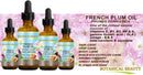 PLUM OIL French. 100% Pure/Natural/Virgin/Unrefined/Undiluted Cold Pressed Carrier Oil. For Face, Hair and Body. (0.5 Fl.oz - 15 ml.) Botanical Beauty