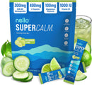 Nello Supercalm Powdered Drink Mix, Cortisol Reducer and Sleep Aid Supplement, L Theanine, Ksm-66 Ashwagandha, Magnesium Glycinate, Vitamin D 3, No Sugar, Non GMO, On The Go, 20 Ct, Honeydew Melon Infinity Warehouse