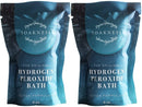 Hydrogen Peroxide Bath Epsom Salt - Dead Sea Salts Clay Eucalyptus Colloidal Oatmeals & Hydrogen Peroxide (2) Pack Soakness Store