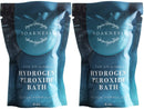 Hydrogen Peroxide Bath Epsom Salt - Dead Sea Salts Clay Eucalyptus Colloidal Oatmeals & Hydrogen Peroxide (2) Pack Soakness