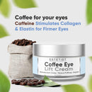 Caffeine Infused Coffee Eye Lift Cream - Reduces Puffiness, Brightens Dark Circles, & Firms Under Eye Bags - Anti Aging, Wrinkle Fighting Skin Treatment ESTETIST Store