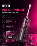 JIMOK J7 Sonic Electric Toothbrush with UV Sanitizing Travel Capsule Infinity Warehouse
