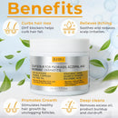Anti Fungal Pre Shampoo Scalp Scrub for Psoriasis, Eczema & Seborrheic Dermatitis | DHT Blockers, Mineral Complex & Tea Tree Oil | Soothes Scalp and Promotes Hair Growth for Men & Women Infinity Warehouse
