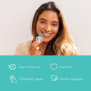 GLO Science So Brilliant Whitening Gel for Teeth – Sensitivity Free Tooth Whitener with 6% Hydrogen Peroxide – Fast, Safe, & Effective – Includes 10 Gingermint Pods (2 Packs) Infinity Warehouse