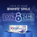 Crest 3D White Brilliance Toothpaste, Vibrant Peppermint, 3.9 Oz (Pack of 3) Crest
