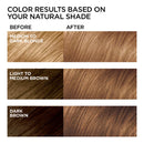 L'Oreal Paris Feria Multi-Faceted Shimmering Permanent Hair Color, 63 Sparkling Amber (Light Golden Brown), Pack of 1, Hair Dye L'Oreal Paris