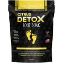 Citrus Detox Foot Soak with Epsom Salt - Removes Toxins, Foot Callus, Boost Immune, Helps Treat Athletes Foot, Inflammation, Tired, Aching Feet and Toenail DAILY REMEDY