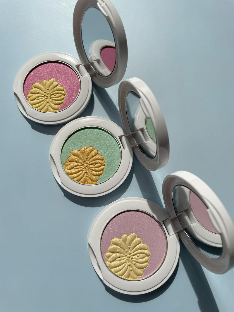 Paul & Joe Face & Eye Color CS, Green, Yellow, Eyeshadow and Cheek Blush, Soft and Clear color, 135 Calm Sunlight Through Leaves, 0.12 oz Infinity Warehouse