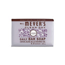 Mrs. Meyer's Clean Day Bar Soap, Use as Body Wash or Hand Soap, Cruelty Free Formula Made with Essential Oils, Lavender Scent, 5.3 oz, 1 Bar MRS. MEYER'S CLEAN DAY