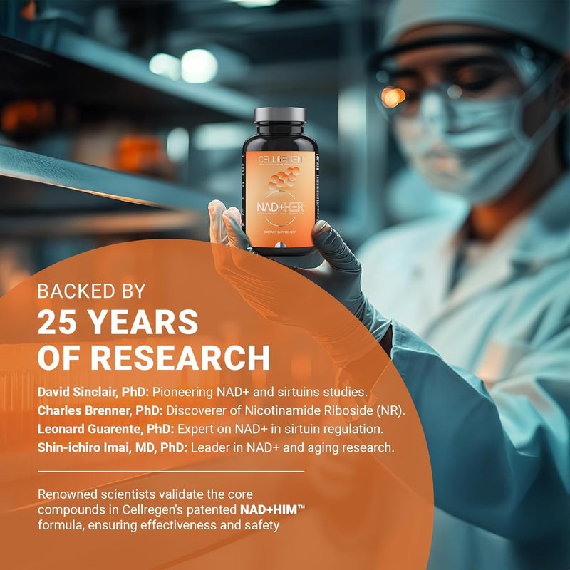 NAD HER NAD Supplement Nicotinamide Riboside Wellness Formula, Help Restore NAD Levels, Anti-Ageing Supports Rejuvenating Skin Cells, NAD Supplement for Women, Non-GMO, 90 Capsules Infinity Warehouse