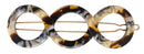 France Luxe Triple Circle Tige Boule Barrette - Lasco France Luxe