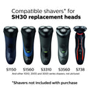 Philips Norelco SH30/52 Replacement Head for Series 1000, 2000, 3000 Shavers and S738 Click and Style Philips Norelco
