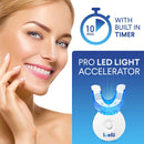 Luelli Teeth Whitening Kit with LED Light, Professional Teeth Whitening Formula with (3) Teeth Whitening Gel Syringes, (1) Desensitizing Gel | Mouth Tray | Mint Flavored at-Home Whitening Kit LUELLI
