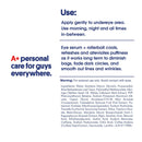 Huron - Men's Cool & De-puff Eye Stick- Refreshing serum with cooling rollerball applicator targets puffiness and dark circles. Soothes, hydrates and smoothes lines. 100% vegan, cruelty-free. 13.5ml. HURON