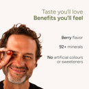 ROOT LABS Sea Moss Gummies I 92+ Minerals I Black Seed Oil I KSM 66 Ashwagandha I Lab Tested I No Added Sugar | for Men, Women I Non-GMO I 100% Natural & Organic I 1600 mg I 60 Gummy Infinity Warehouse